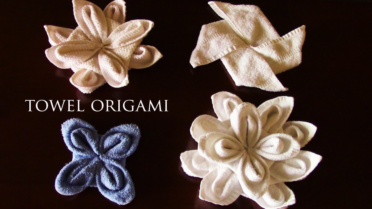 folding-towel-origami-flowers-and-pinwheel-from-wash-cloths-with