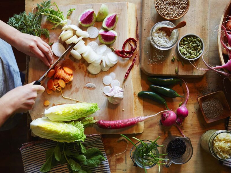 Young Adults Who Learn How to Cook Eat More Veggies 9 1800x1200 chopping vegetables other
