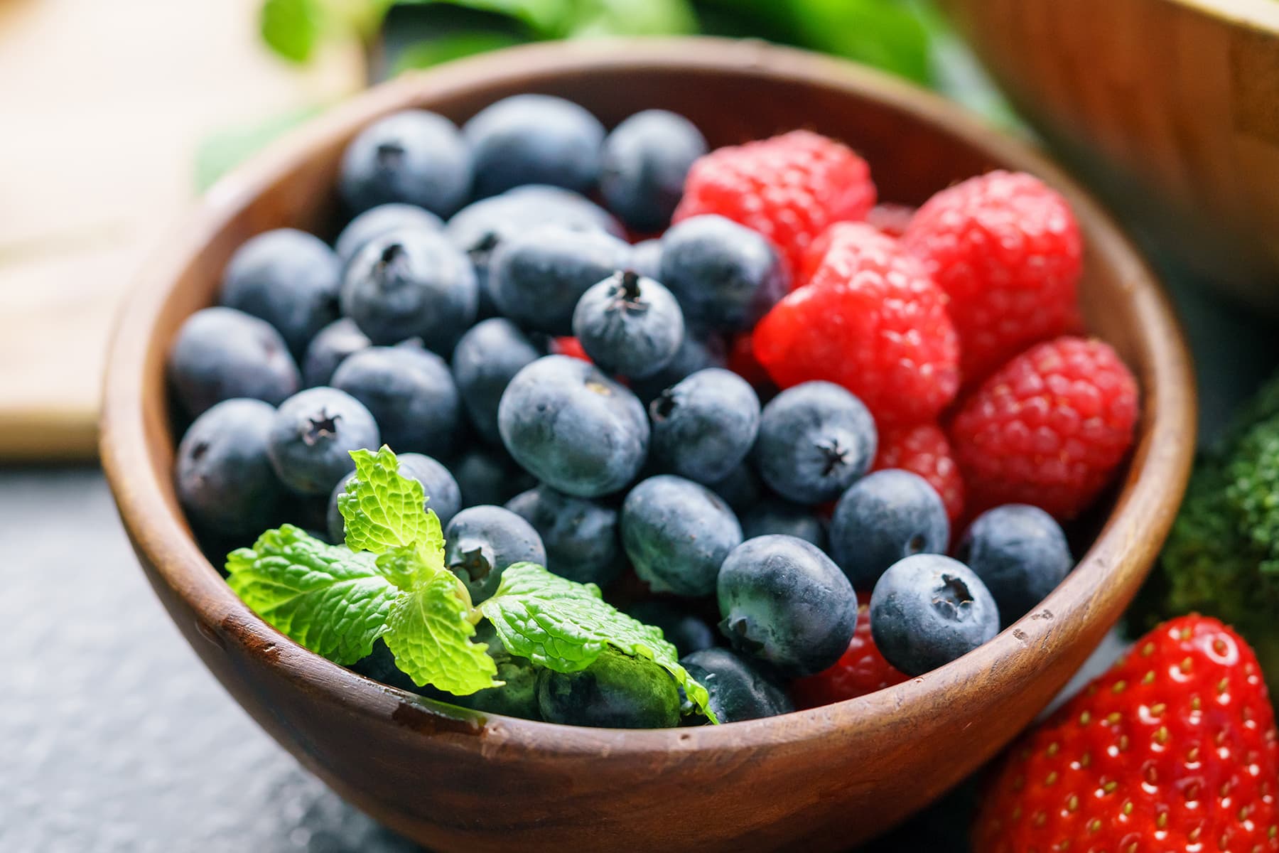 More Berries, Red Wine in Diet Might Slow Parkinson's Be