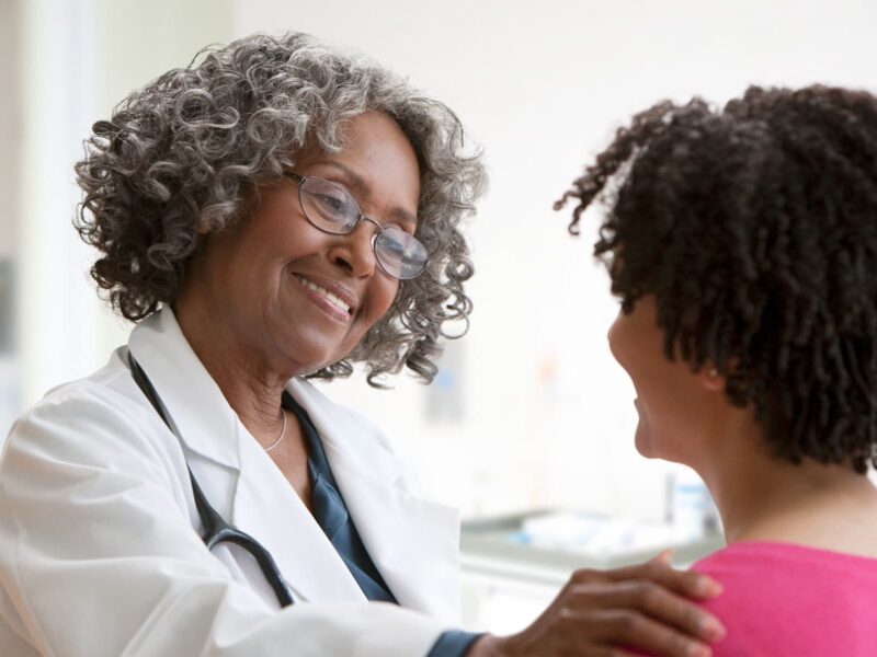 Even Women Doctors Find Their Symptoms Aren’t Taken Seriously 10 1800x1200 getty rf doctor greeting patient