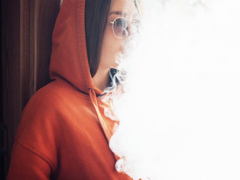 Exploding E-Cigarettes Cause Traumatic Injuries in Teens 8 1800x1200 lifestyle smoking vaping woman bright 01 other