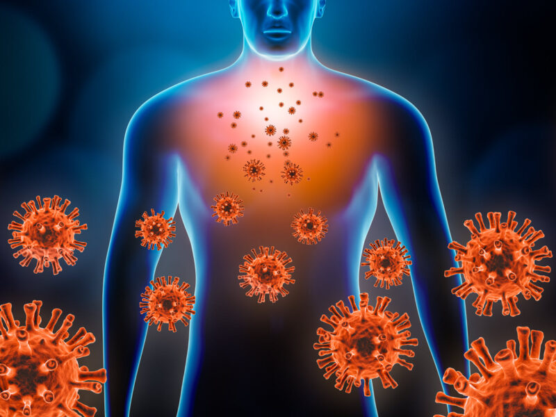 Obesity Increases Risk of Long-COVID, Study Finds 6 1800x1200 man coronavirus graphic