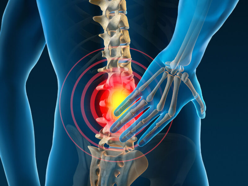 6 Ways to Improve Back Pain 6 1800x1200 medical illustration back low pain man blue 01 other