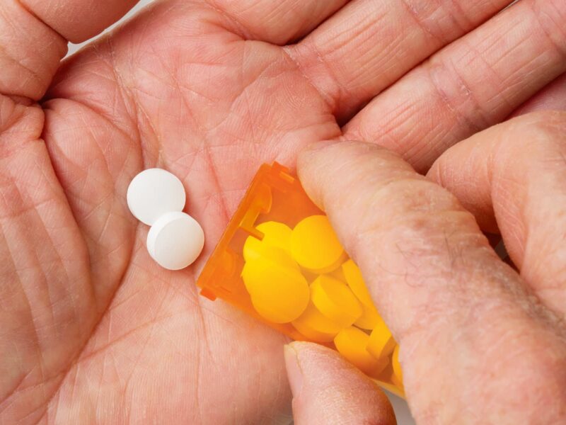 Costs Block Prescription Access for Millions: Study 10 1800x1200 prescription pills in mans hand other