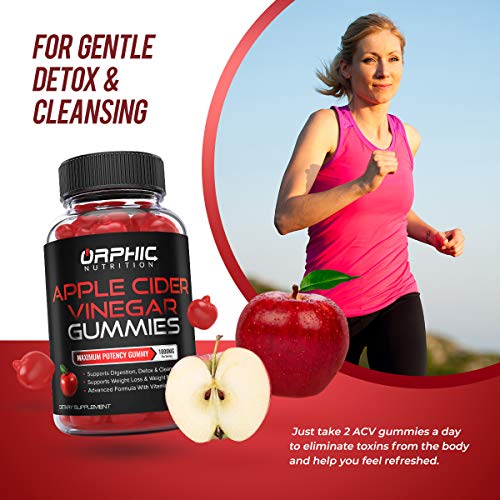 Apple Cider Vinegar Gummies 1000mg Formulated for Weight Loss