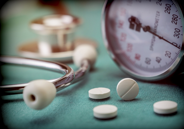 Aggressive hypertension treatment does not lead to dangerous drops in blood pressure 2 blood pressure cuf and medicine